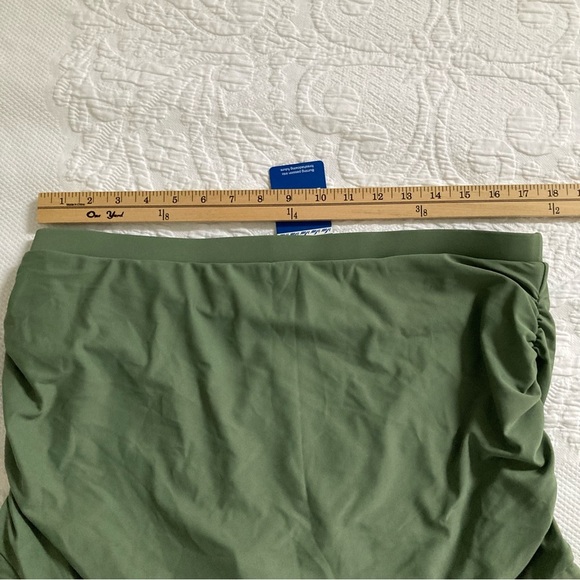 NWT Hilor swimsuit skirt bikini swim bottoms size 18 - Picture 3 of 8